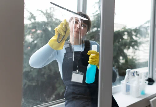 Nettoyage de vitres intérieures et extérieures à Saint-Germé